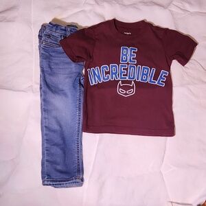 Carter's Boy Jean & Graphic T-shirt